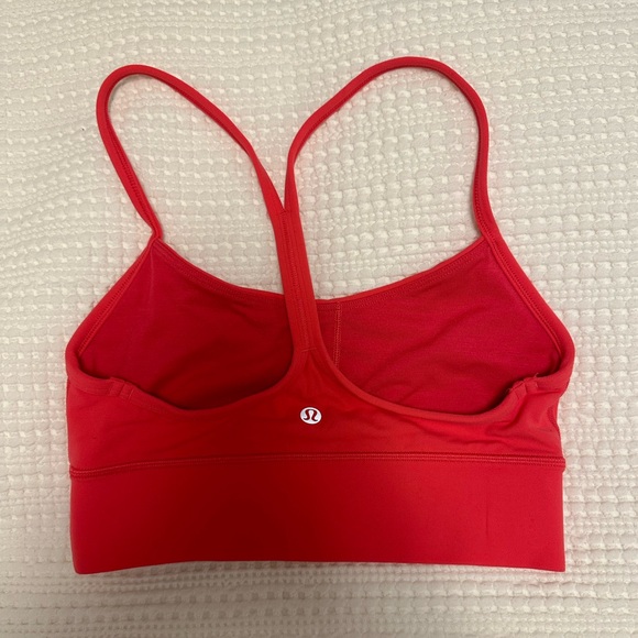 Lululemon Flow Y Bra Nulu, Lip Gloss (4) - Picture 2 of 3